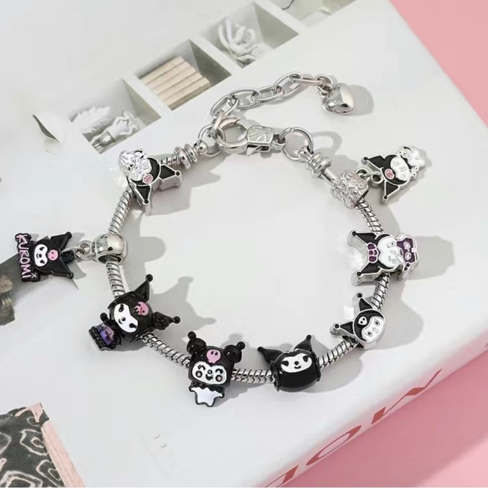 NEW DIY Kuromi Charm Bracelet